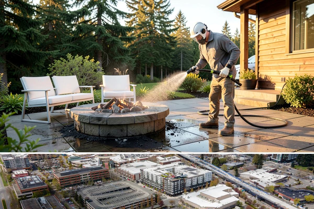 Biannual House Washing in Redmond, King County, WA - Spring and fall pair naturally, catching the exterior after winter growth and again before the next rainy season.