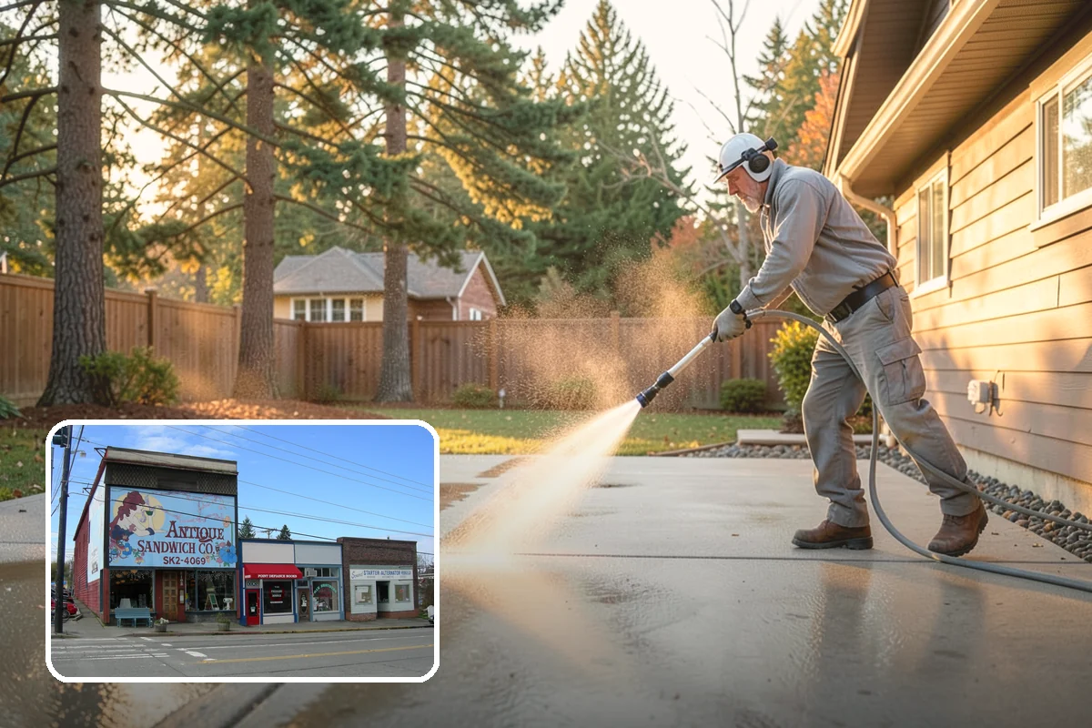Biannual House Washing in Ruston, Pierce County, WA - Keeps shaded and tree-covered homes free of visible algae