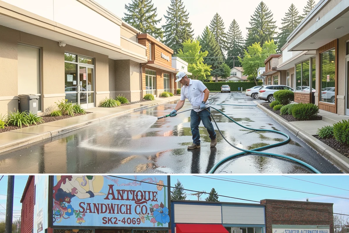 Biannual House Washing in Ruston, Pierce County, WA - Spring and fall pair naturally, catching the exterior after winter growth and again before the next rainy season.