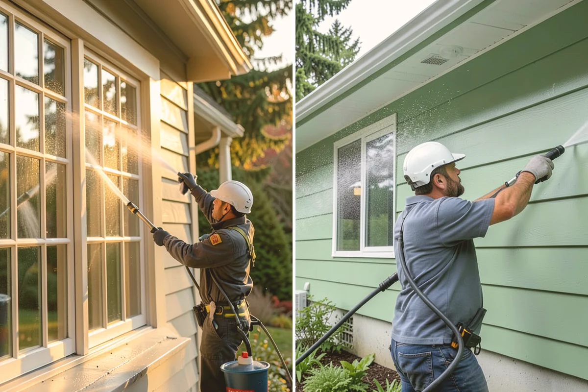 Biannual House Washing in Sammamish, King County, WA - Establish the two-visit schedule around spring and fall
