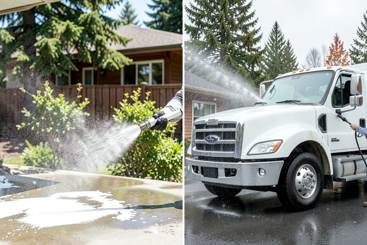 Biannual House Washing in SeaTac, King County, WA - Establish the two-visit schedule around spring and fall