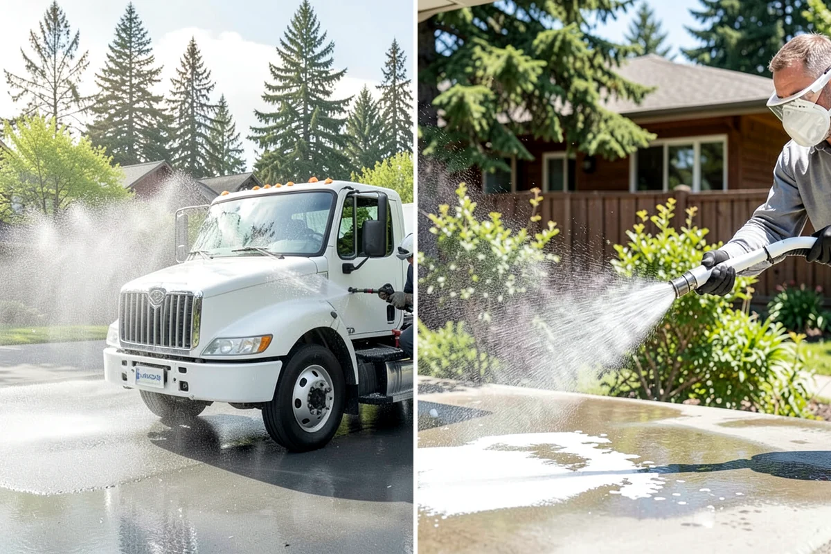 Biannual House Washing in Sedro-Woolley, Skagit County, WA - Establish the two-visit schedule around spring and fall