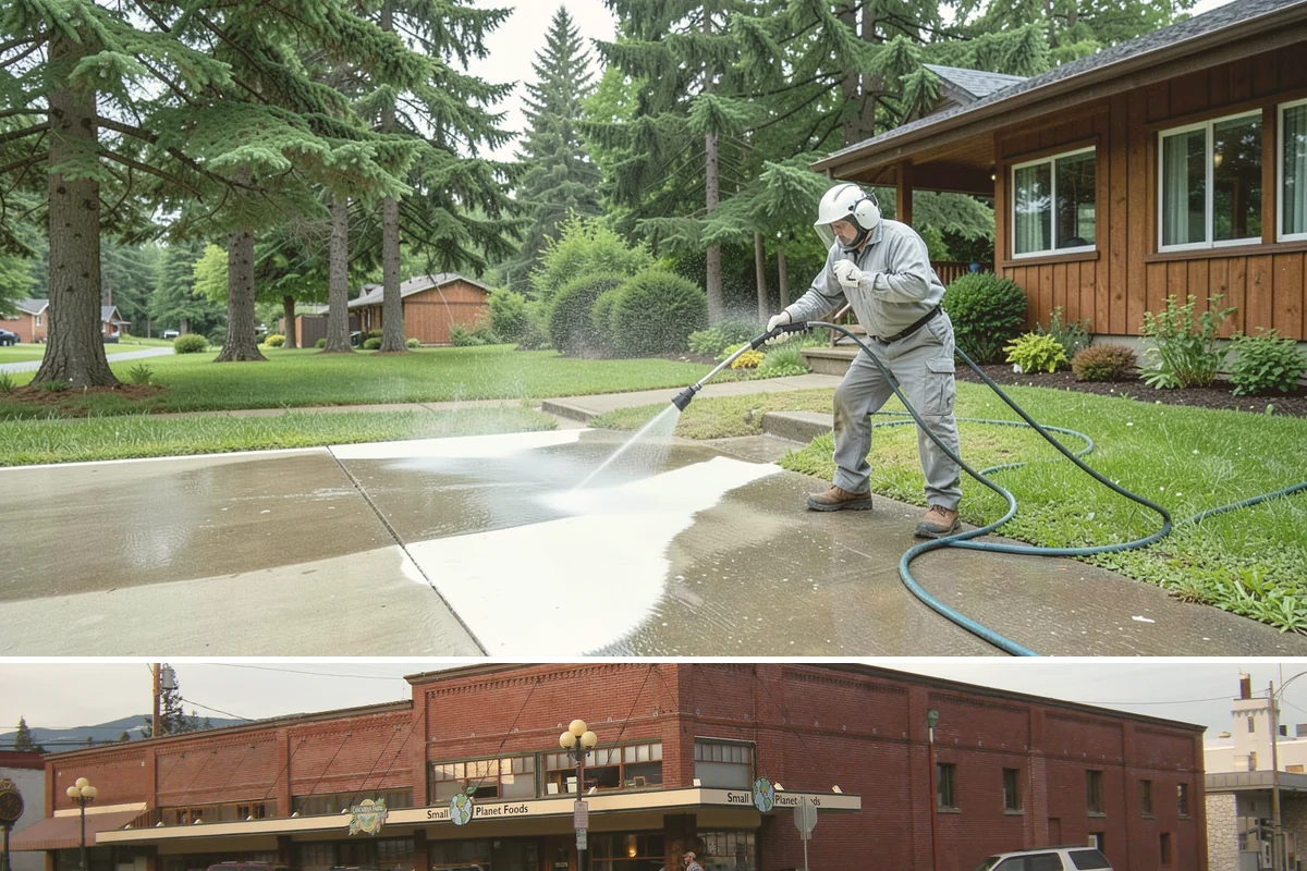 Biannual House Washing in Sedro-Woolley, Skagit County, WA - Spring and fall pair naturally, catching the exterior after winter growth and again before the next rainy season.