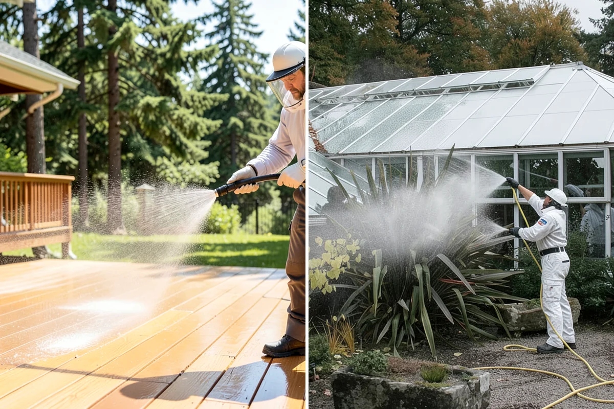 Biannual House Washing in Shoreline, King County, WA - Establish the two-visit schedule around spring and fall