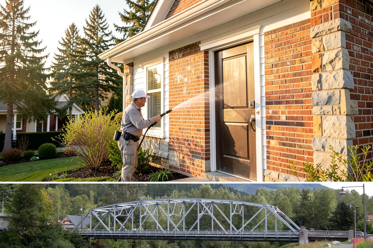 Biannual House Washing in Skykomish, King County, WA - Spring and fall pair naturally, catching the exterior after winter growth and again before the next rainy season.