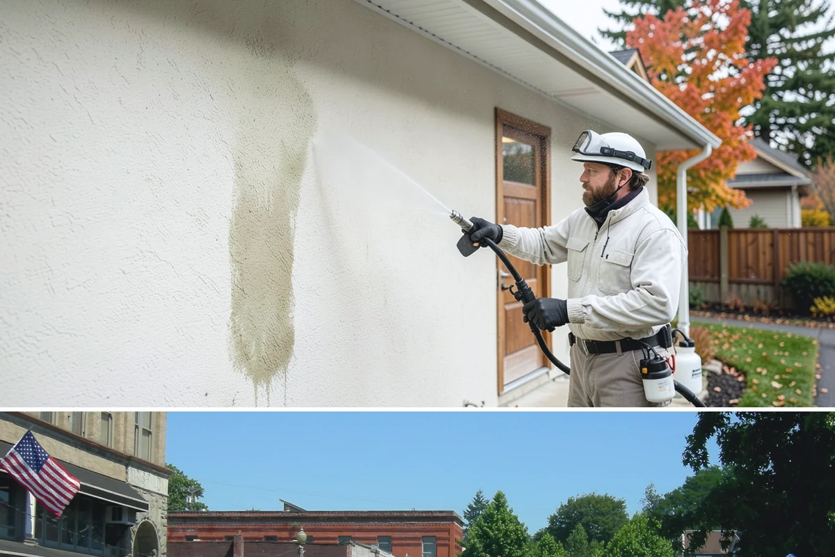Biannual House Washing in Snohomish, Snohomish County, WA - Spring and fall pair naturally, catching the exterior after winter growth and again before the next rainy season.