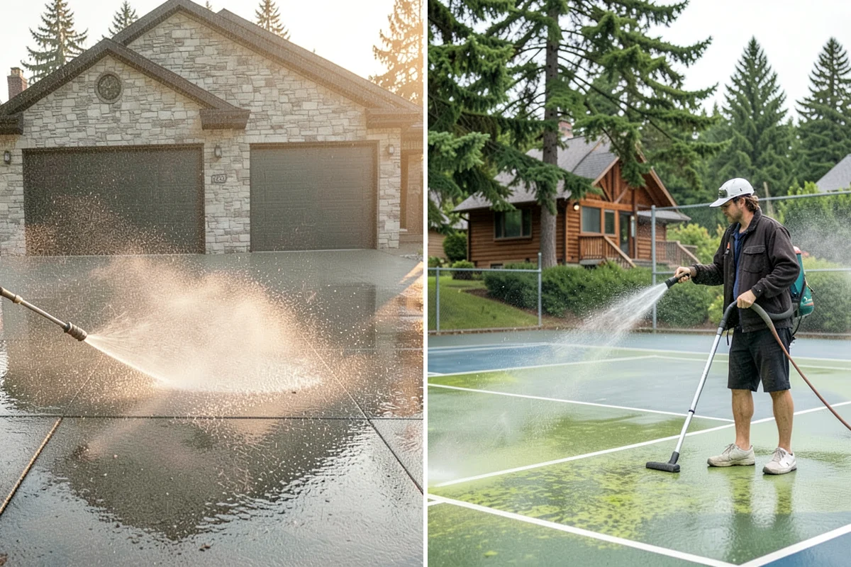 Biannual House Washing in Snoqualmie, King County, WA - Establish the two-visit schedule around spring and fall