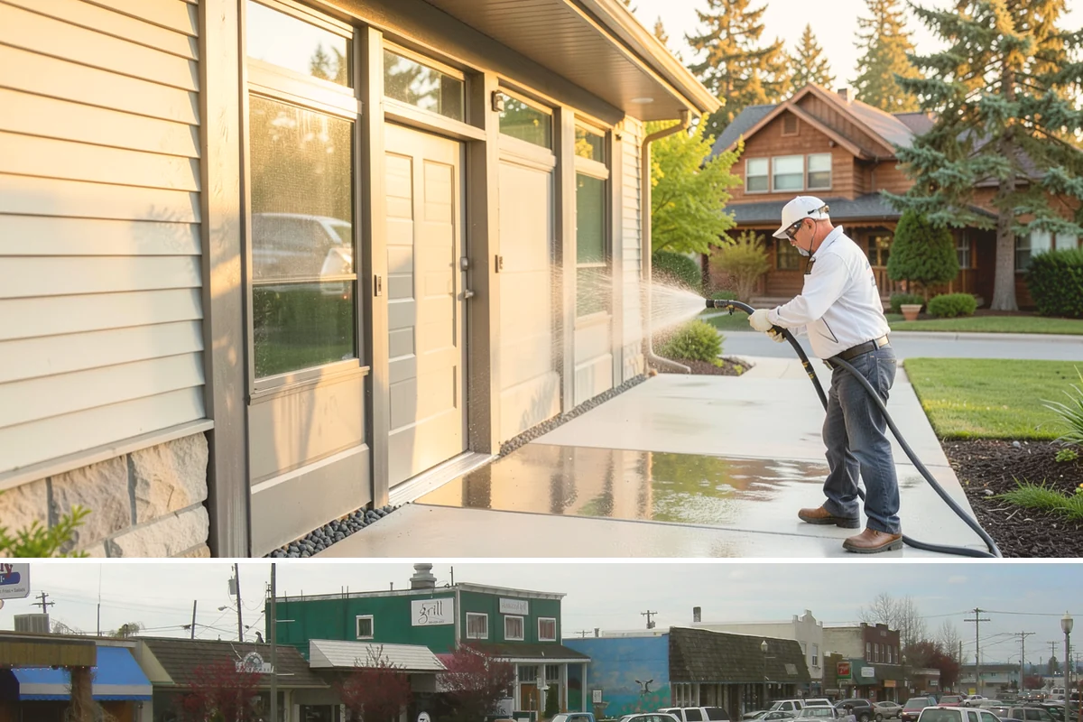 Biannual House Washing in Stanwood, Snohomish County, WA - Spring and fall pair naturally, catching the exterior after winter growth and again before the next rainy season.