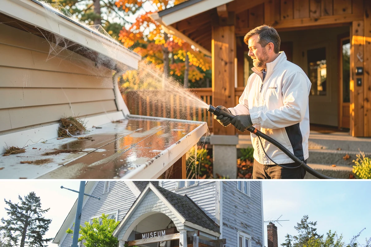 Biannual House Washing in Steilacoom, Pierce County, WA - Spring and fall pair naturally, catching the exterior after winter growth and again before the next rainy season.