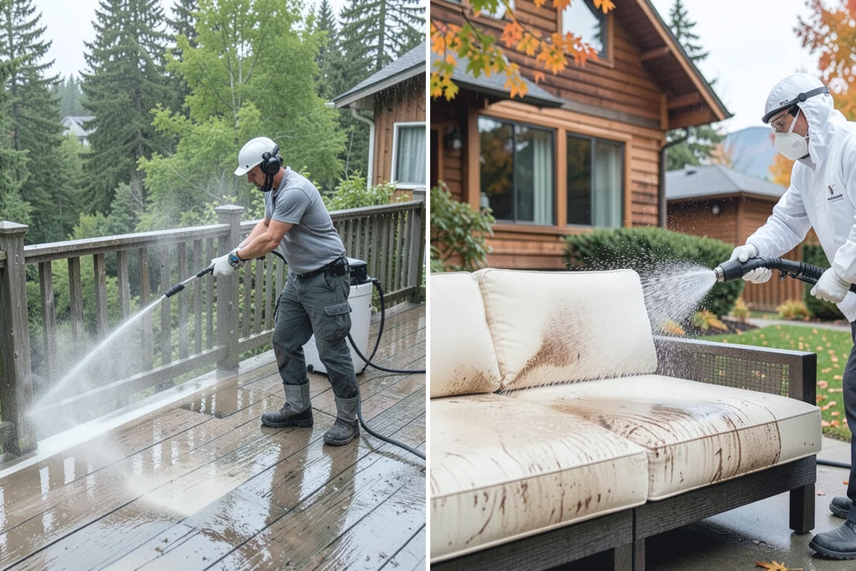 Biannual House Washing in Wilkeson, Pierce County, WA - Establish the two-visit schedule around spring and fall