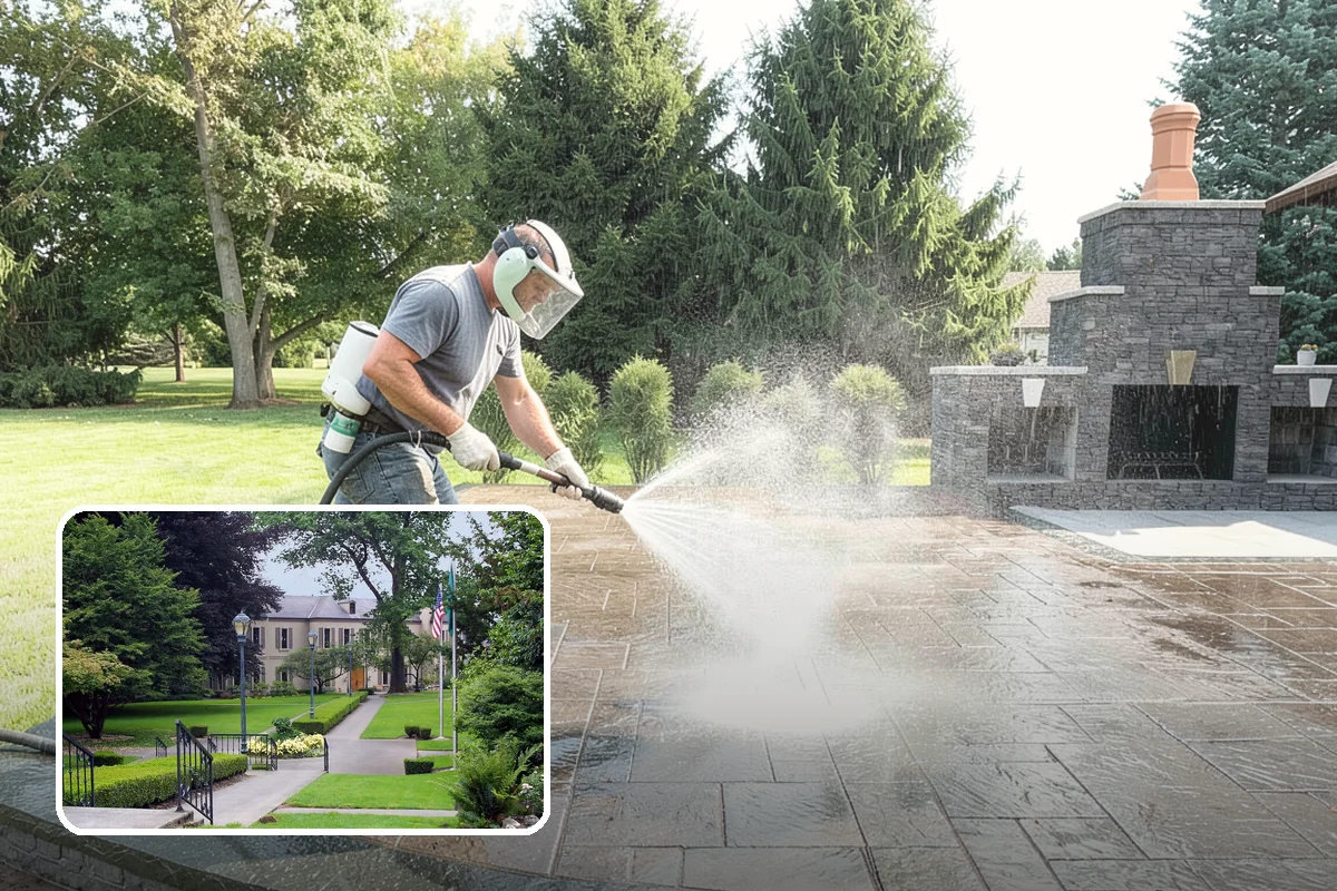 Biannual House Washing in Woodinville, King County, WA - Keeps shaded and tree-covered homes free of visible algae