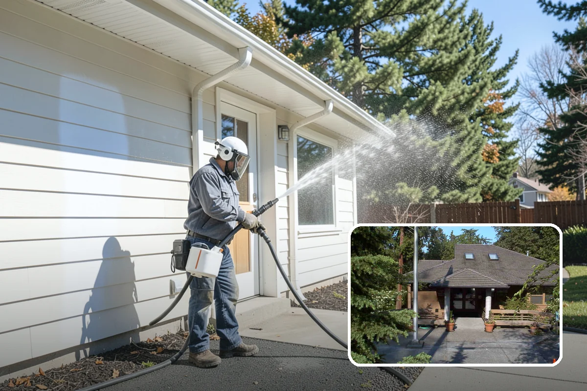 Biannual House Washing in Yarrow Point, King County, WA - Keeps shaded and tree-covered homes free of visible algae