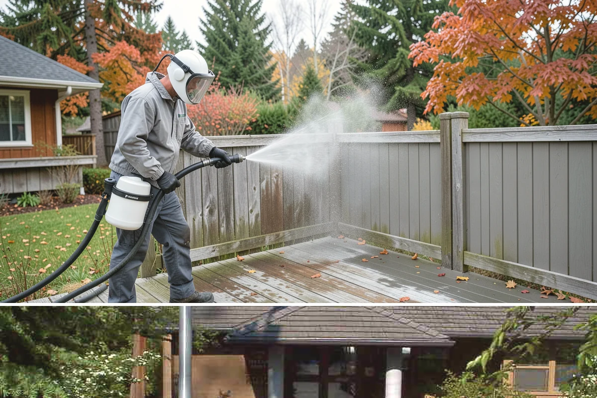 Biannual House Washing in Yarrow Point, King County, WA - Spring and fall pair naturally, catching the exterior after winter growth and again before the next rainy season.