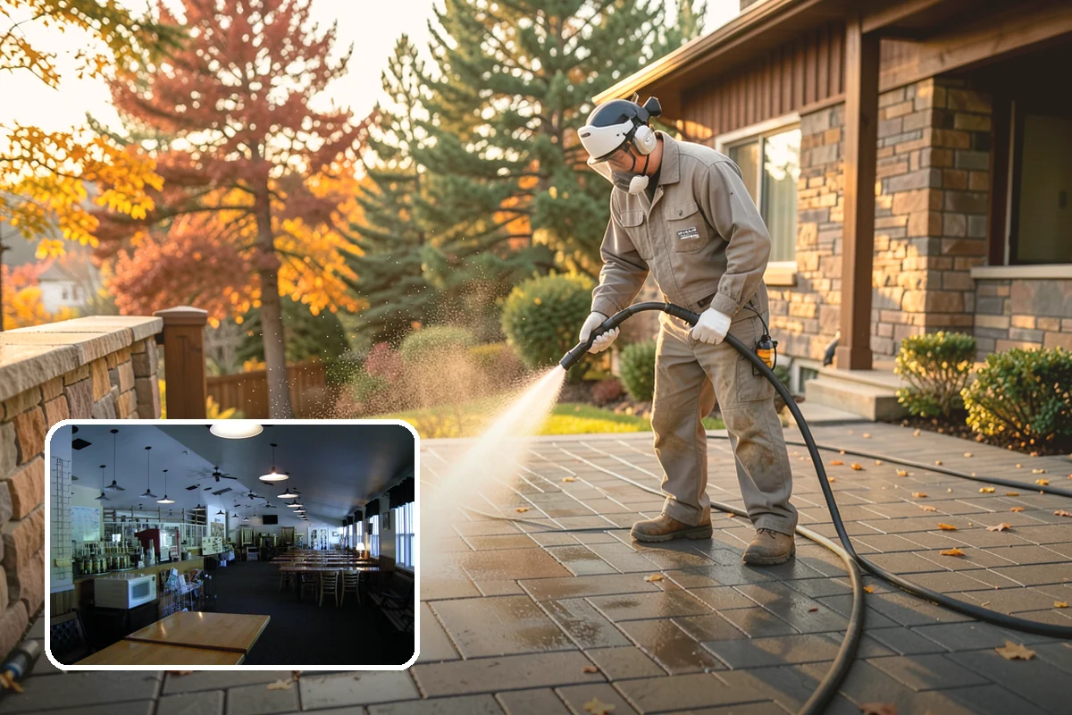 Biocide Application in Black Diamond, King County, WA - Kills algae, mold, and moss spores rather than just rinsing them