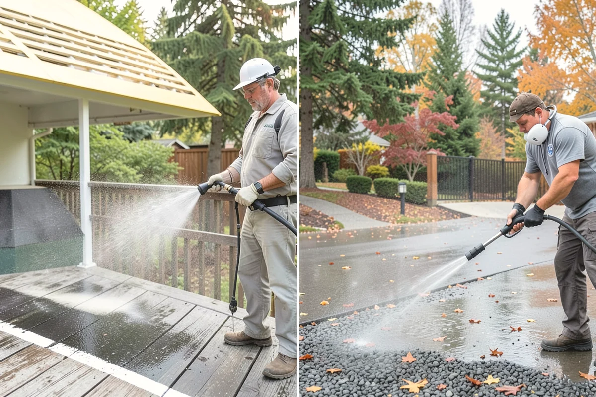 Biocide Application in Carnation, King County, WA - Assess the type and extent of organic infestation