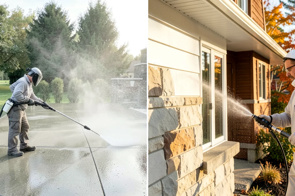 Biocide Application in Concrete, Skagit County, WA - Assess the type and extent of organic infestation