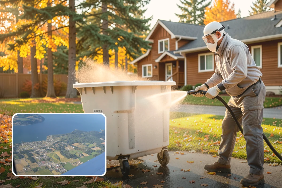 Biocide Application in Coupeville, Island County, WA - Kills algae, mold, and moss spores rather than just rinsing them