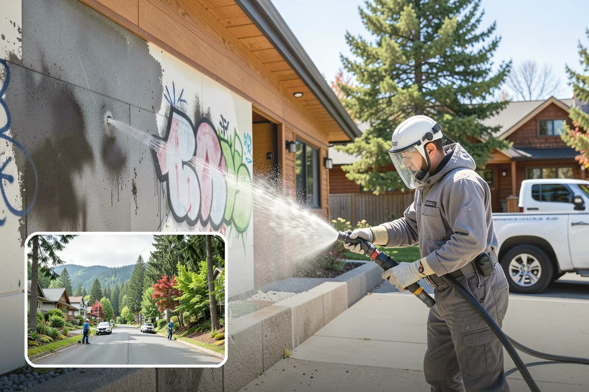 Biocide Application in Darrington, Snohomish County, WA - Kills algae, mold, and moss spores rather than just rinsing them
