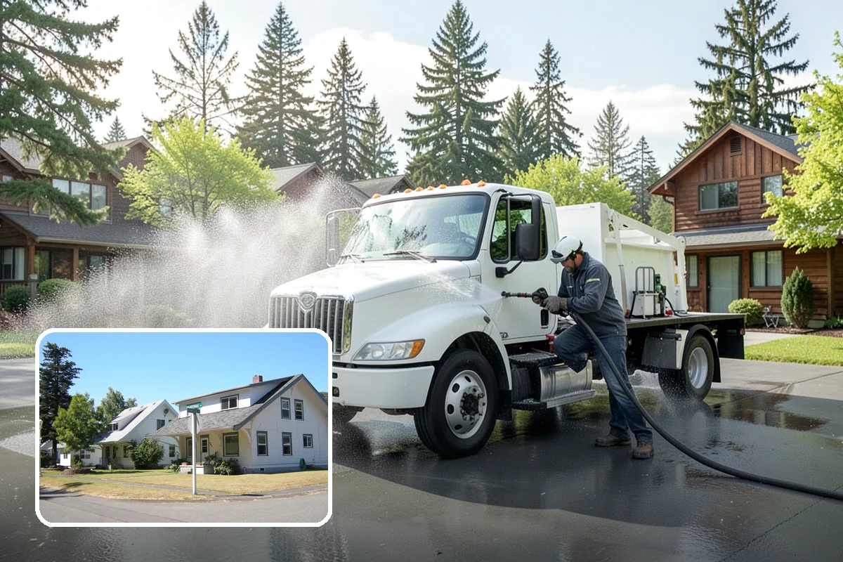 Biocide Application in DuPont, Pierce County, WA - Kills algae, mold, and moss spores rather than just rinsing them