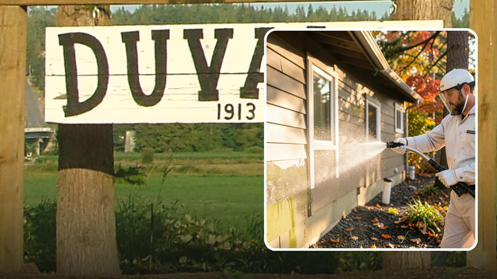 Biocide Application in Duvall, King County, WA - Biocide application treats surfaces with a solution that kills the algae, mold, and moss spores driving recurring exterior growth.