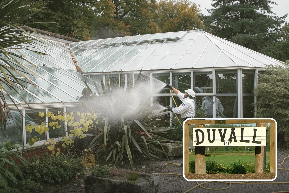 Biocide Application in Duvall, King County, WA - Kills algae, mold, and moss spores rather than just rinsing them