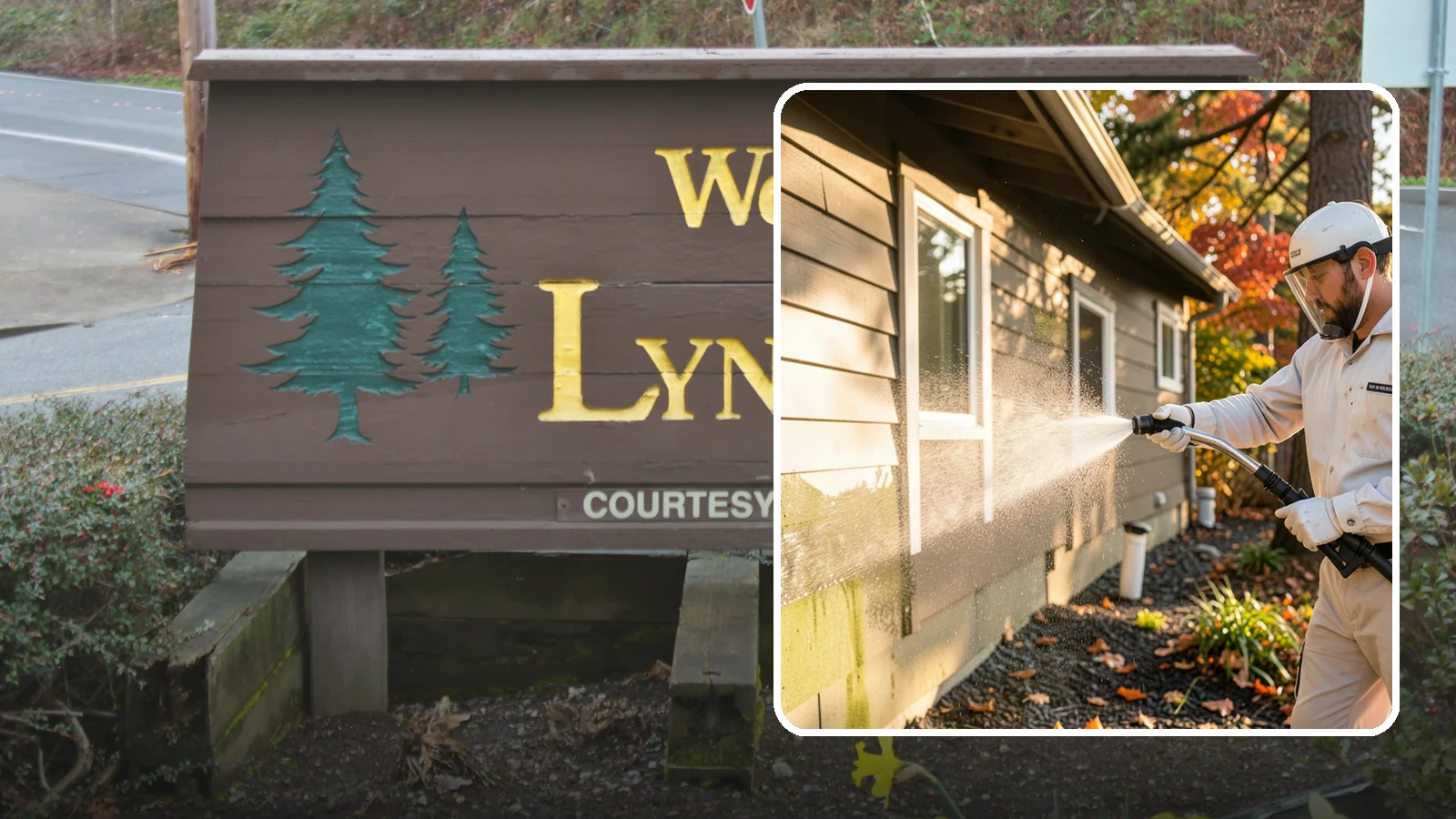 Biocide Application in Lynnwood, Snohomish County, WA - Biocide application treats surfaces with a solution that kills the algae, mold, and moss spores driving recurring exterior growth.