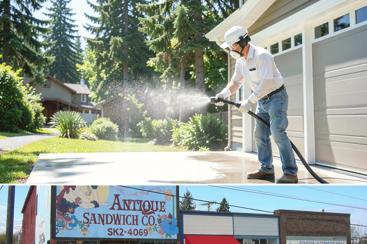 Biocide Application in Ruston, Pierce County, WA - Most effective applied during the cool, wet seasons when algae and moss are actively growing across Northwest surfaces.