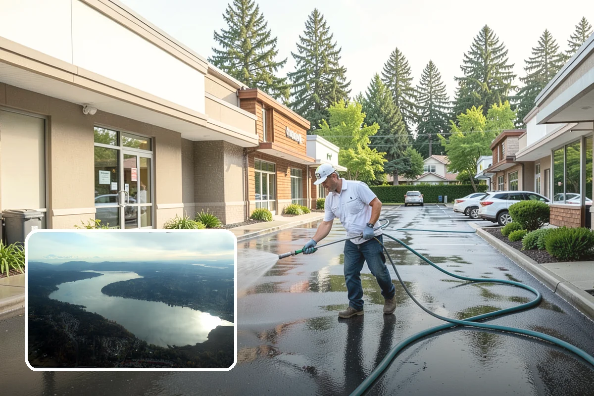 Biocide Application in Sammamish, King County, WA - Kills algae, mold, and moss spores rather than just rinsing them