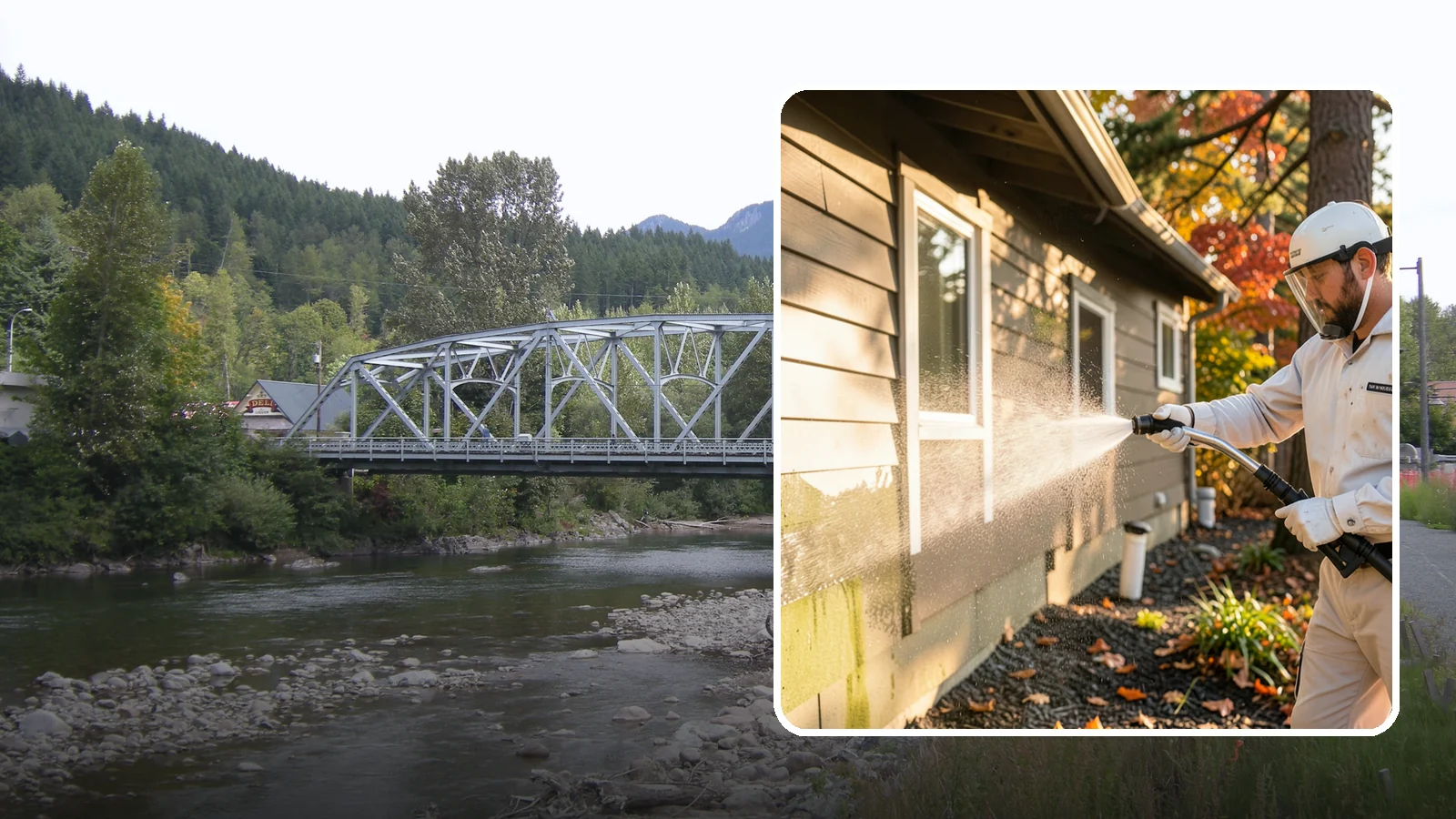 Biocide Application in Skykomish, King County, WA - Biocide application treats surfaces with a solution that kills the algae, mold, and moss spores driving recurring exterior growth.
