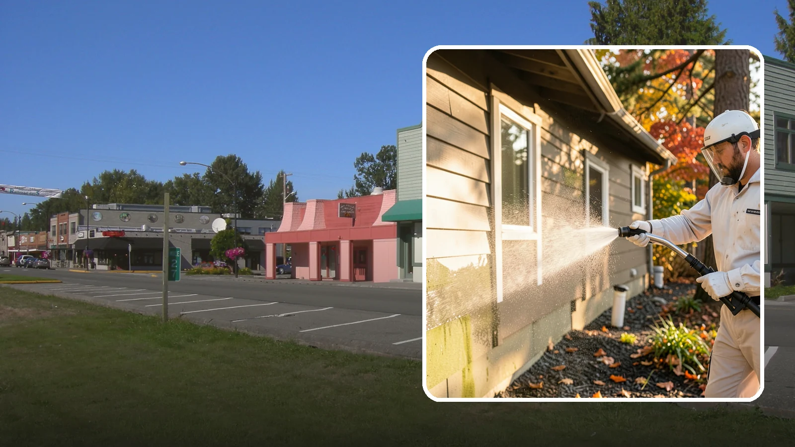 Biocide Application in Snoqualmie, King County, WA - Biocide application treats surfaces with a solution that kills the algae, mold, and moss spores driving recurring exterior growth.