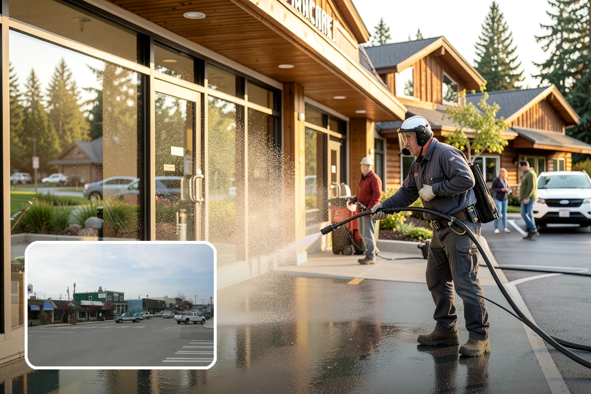 Biocide Application in Stanwood, Snohomish County, WA - Kills algae, mold, and moss spores rather than just rinsing them