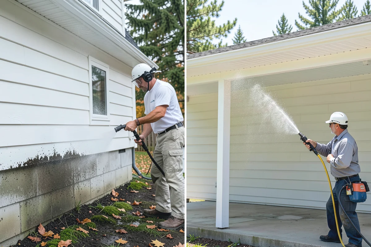Bird Dropping Removal in Beaux Arts Village, King County, WA - Assess the affected areas and the surface types