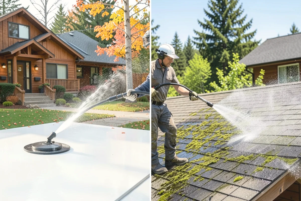 Bird Dropping Removal in Duvall, King County, WA - Assess the affected areas and the surface types