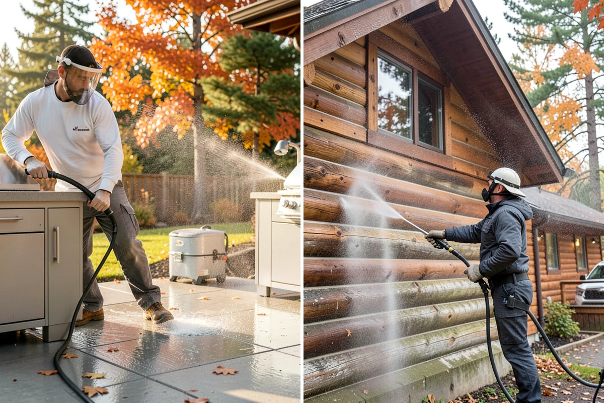 Bird Dropping Removal in Enumclaw, King County, WA - Assess the affected areas and the surface types
