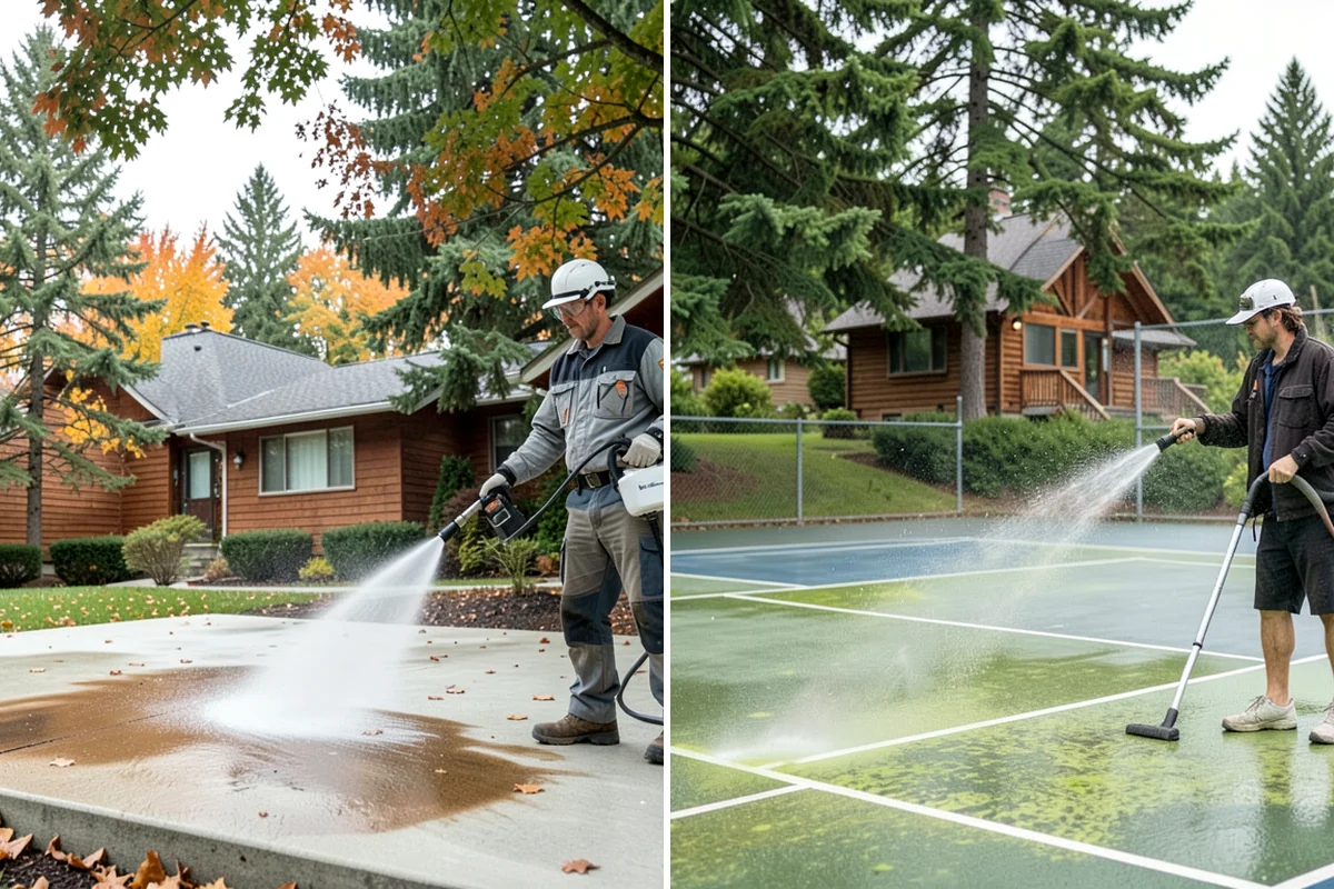 Bird Dropping Removal in Everett, Snohomish County, WA - Assess the affected areas and the surface types