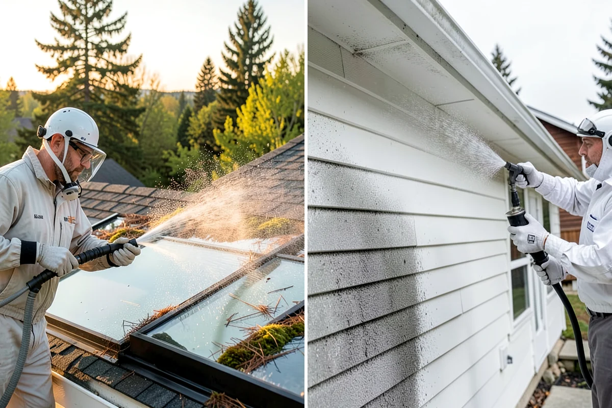 Bird Dropping Removal in Federal Way, King County, WA - Assess the affected areas and the surface types