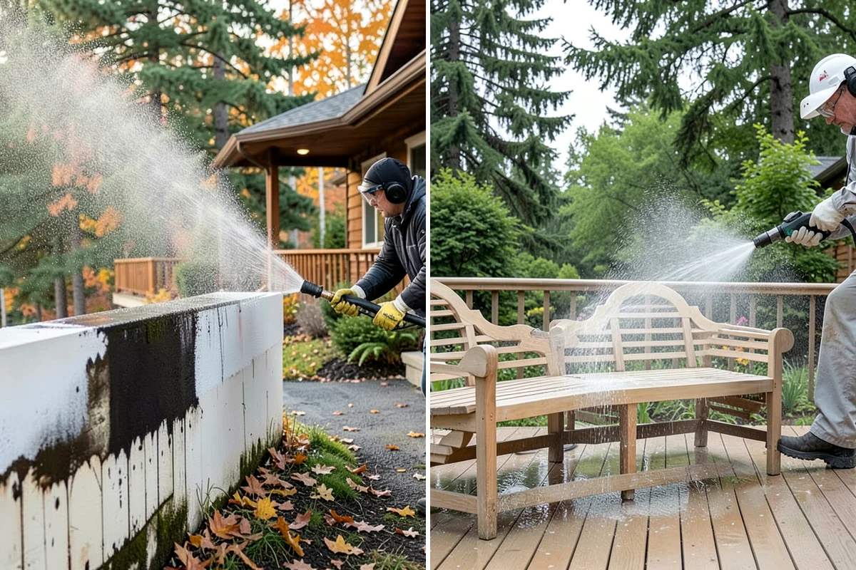 Bird Dropping Removal in Gig Harbor, Pierce County, WA - Assess the affected areas and the surface types