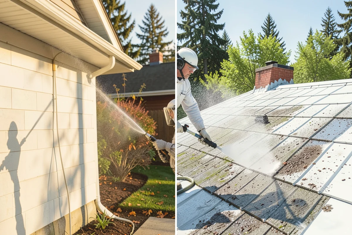 Bird Dropping Removal in Kent, King County, WA - Assess the affected areas and the surface types