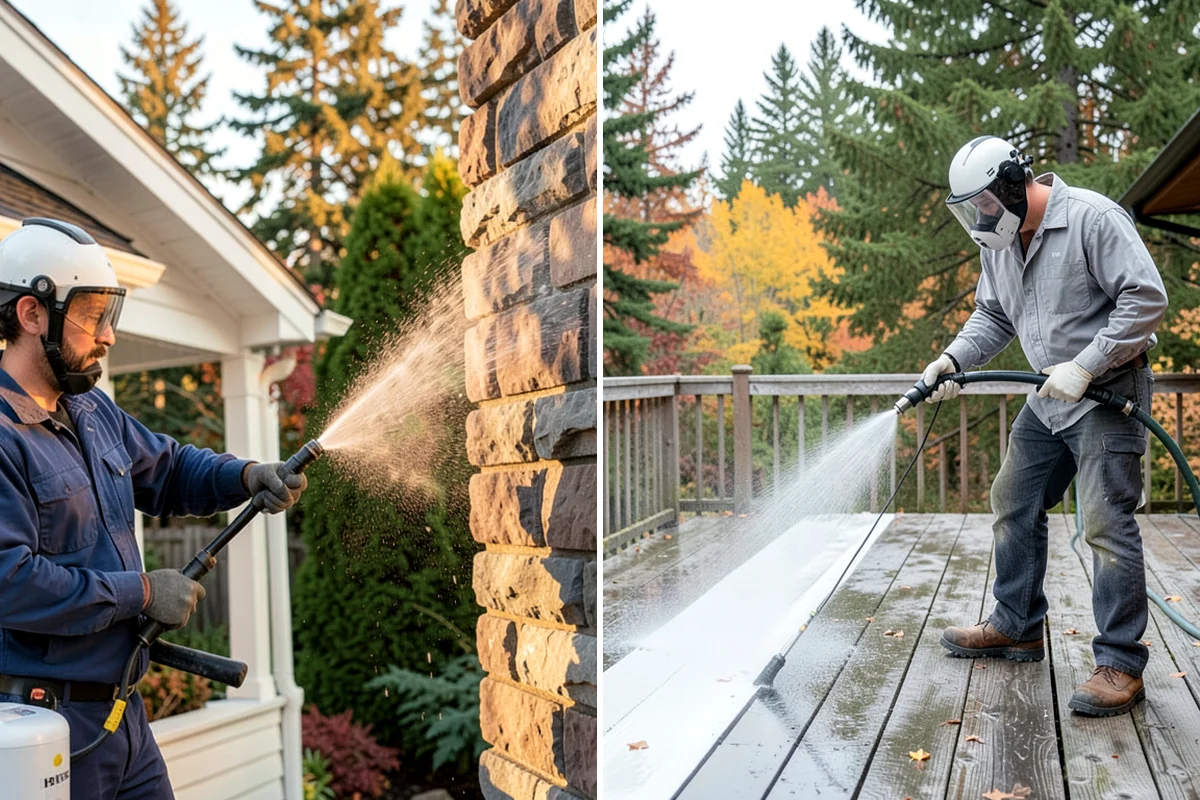 Bird Dropping Removal in Maple Valley, King County, WA - Assess the affected areas and the surface types