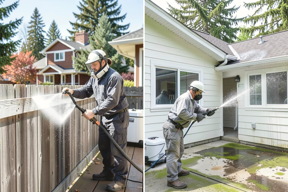 Bird Dropping Removal in Mountlake Terrace, Snohomish County, WA - Assess the affected areas and the surface types