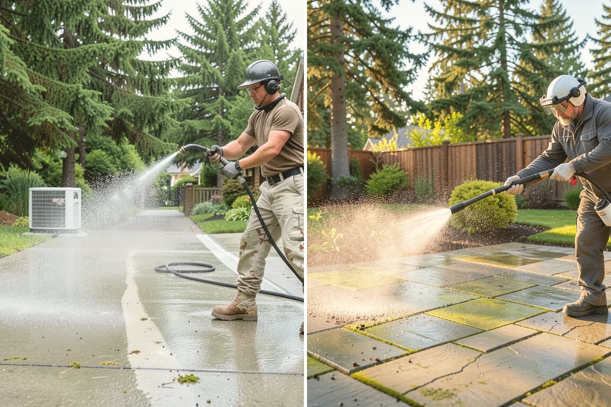 Bird Dropping Removal in Newcastle, King County, WA - Assess the affected areas and the surface types