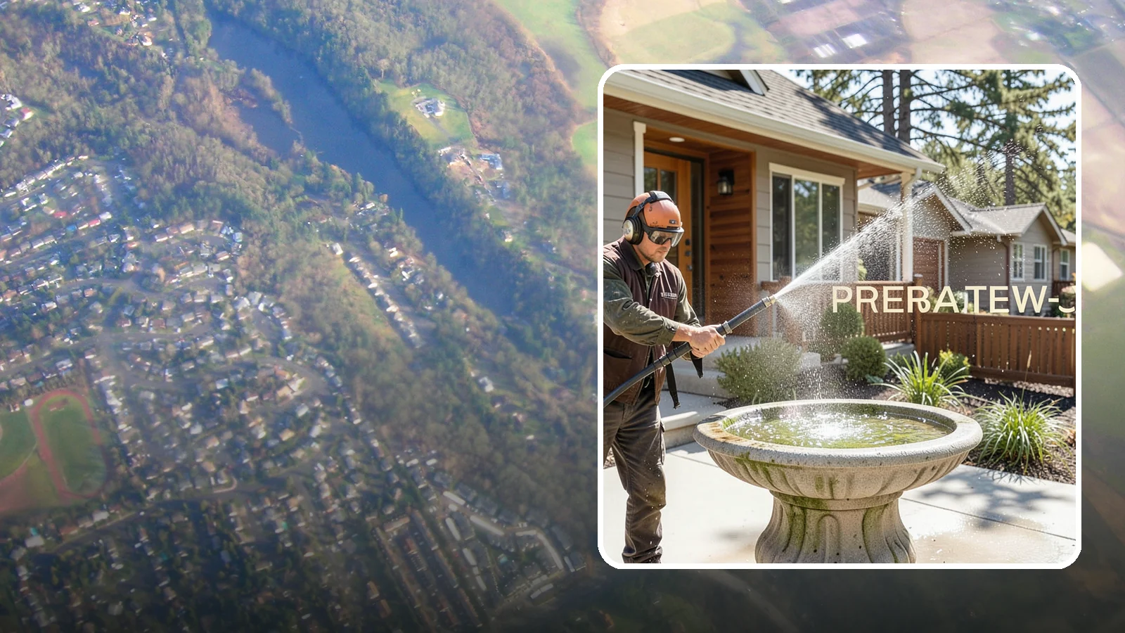 Birdbath Cleaning in Algona, King County, WA - We clean birdbaths to clear algae, mineral scale, and grime from the basin and pedestal for a fresh, healthy water feature.