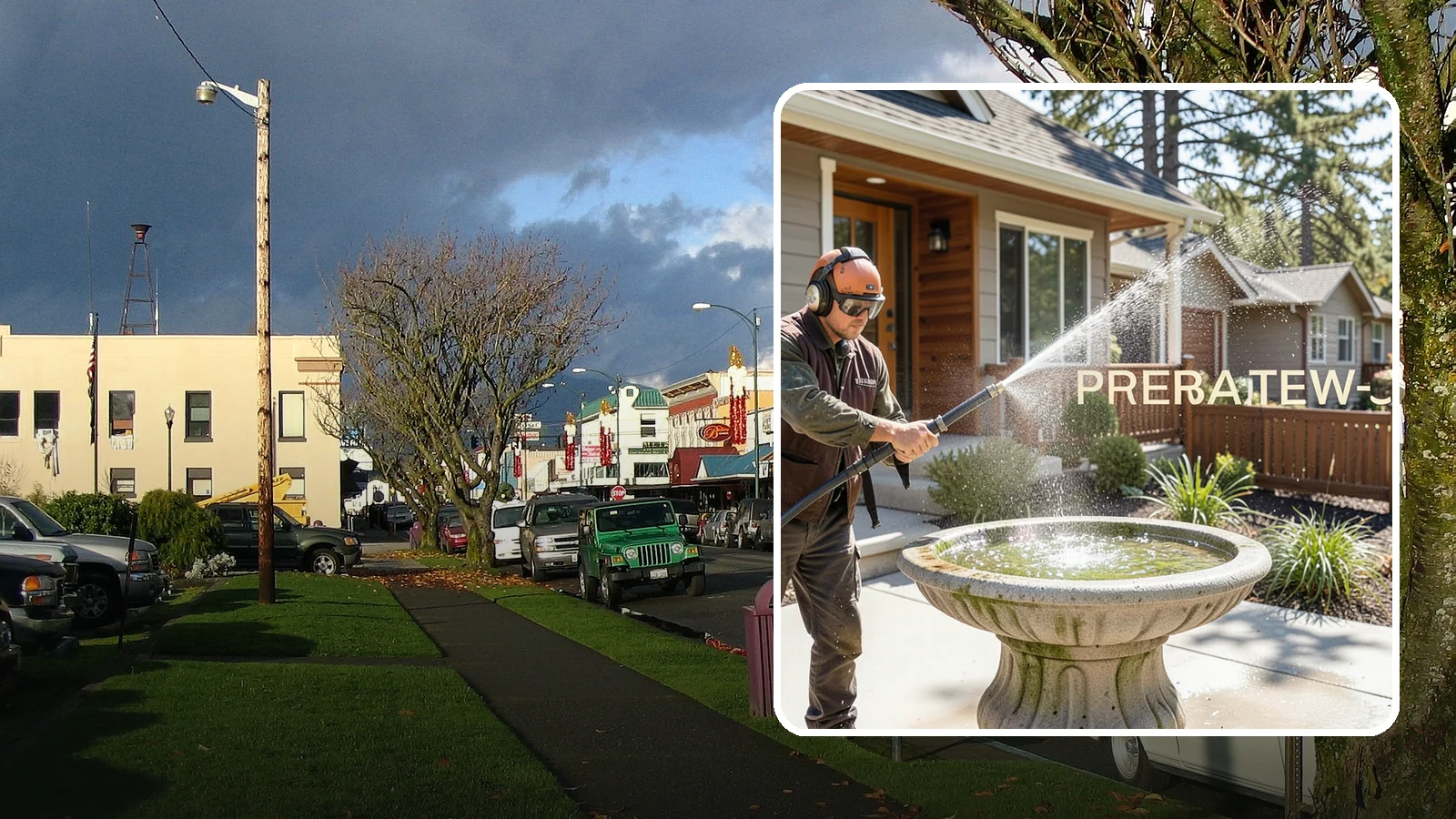 Birdbath Cleaning in Arlington, Snohomish County, WA - We clean birdbaths to clear algae, mineral scale, and grime from the basin and pedestal for a fresh, healthy water feature.