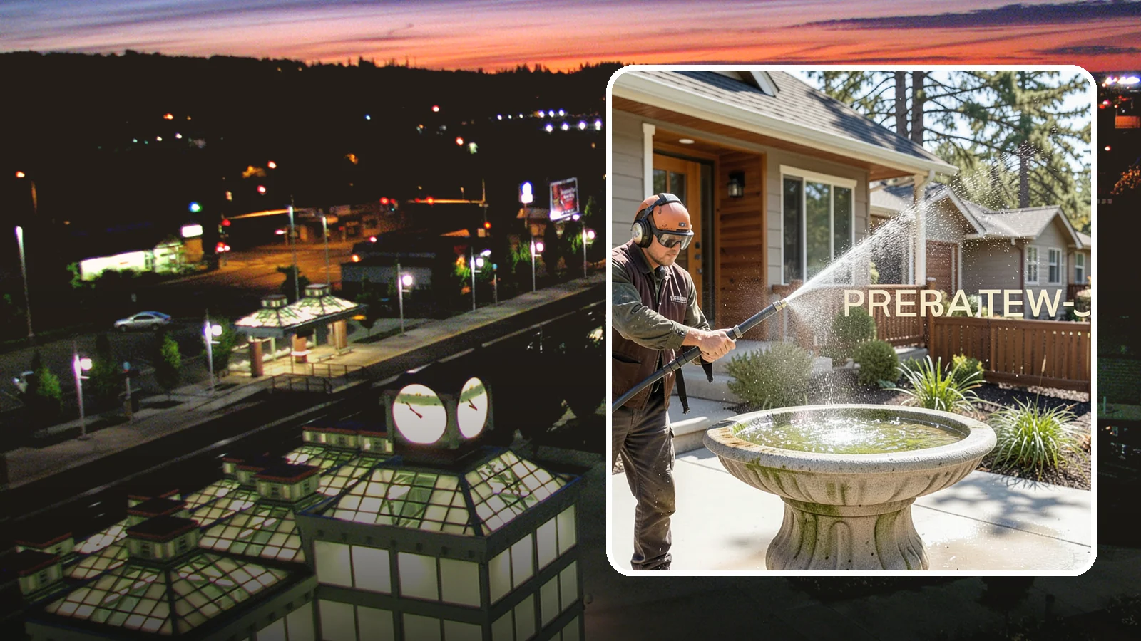 Birdbath Cleaning in Auburn, King County, WA - We clean birdbaths to clear algae, mineral scale, and grime from the basin and pedestal for a fresh, healthy water feature.