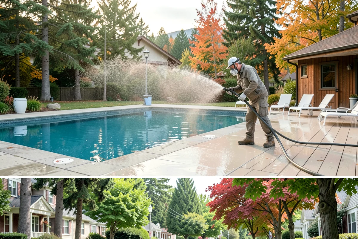 Birdbath Cleaning in Beaux Arts Village, King County, WA - Clean birdbaths in spring and refresh through summer, when algae grows fastest and birds visit most.