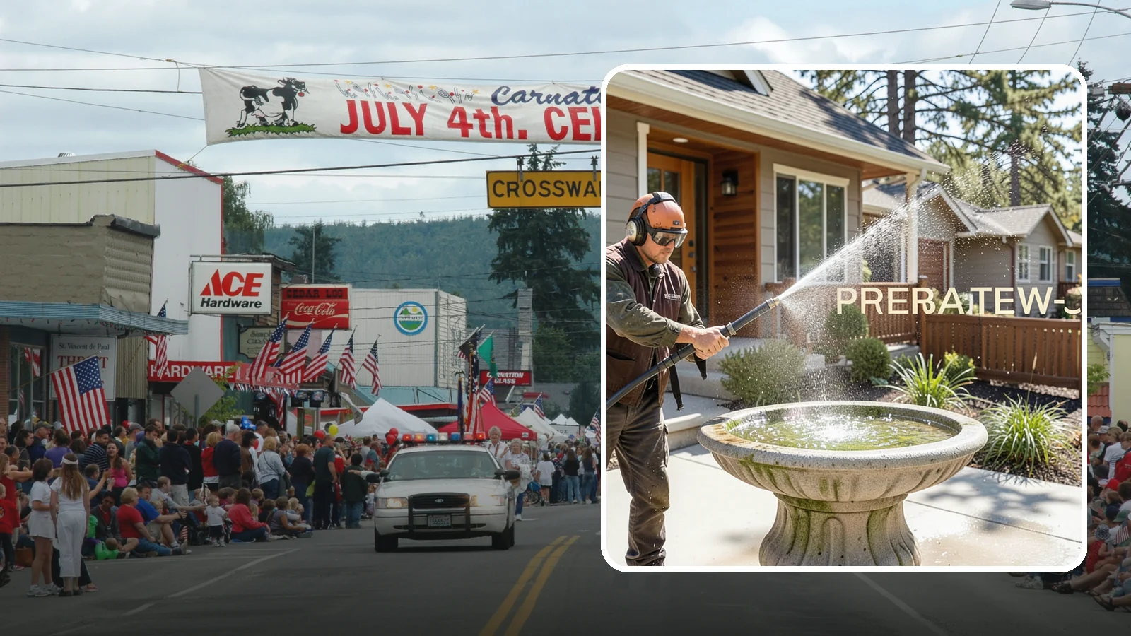 Birdbath Cleaning in Carnation, King County, WA - We clean birdbaths to clear algae, mineral scale, and grime from the basin and pedestal for a fresh, healthy water feature.