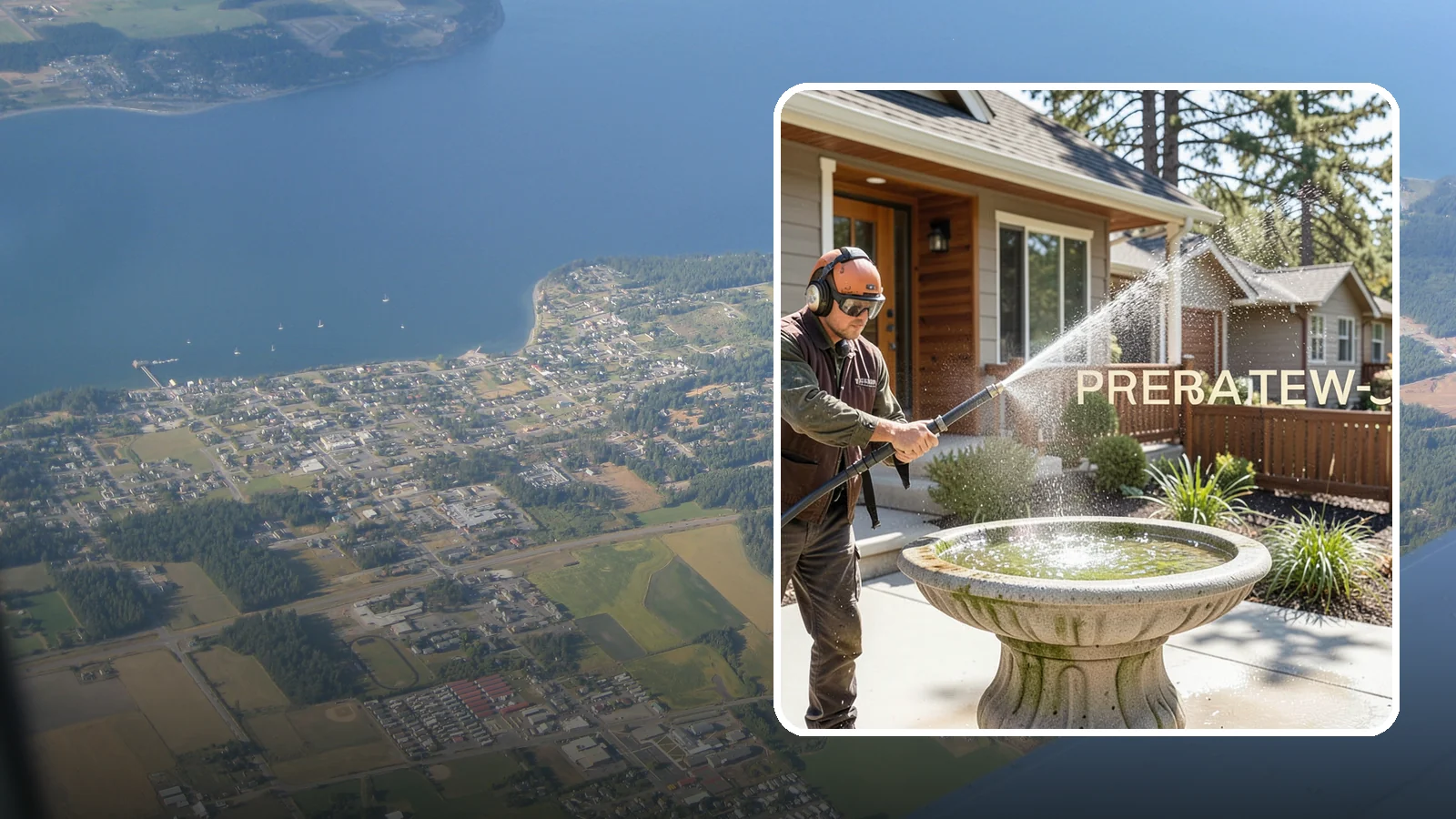 Birdbath Cleaning in Coupeville, Island County, WA - We clean birdbaths to clear algae, mineral scale, and grime from the basin and pedestal for a fresh, healthy water feature.