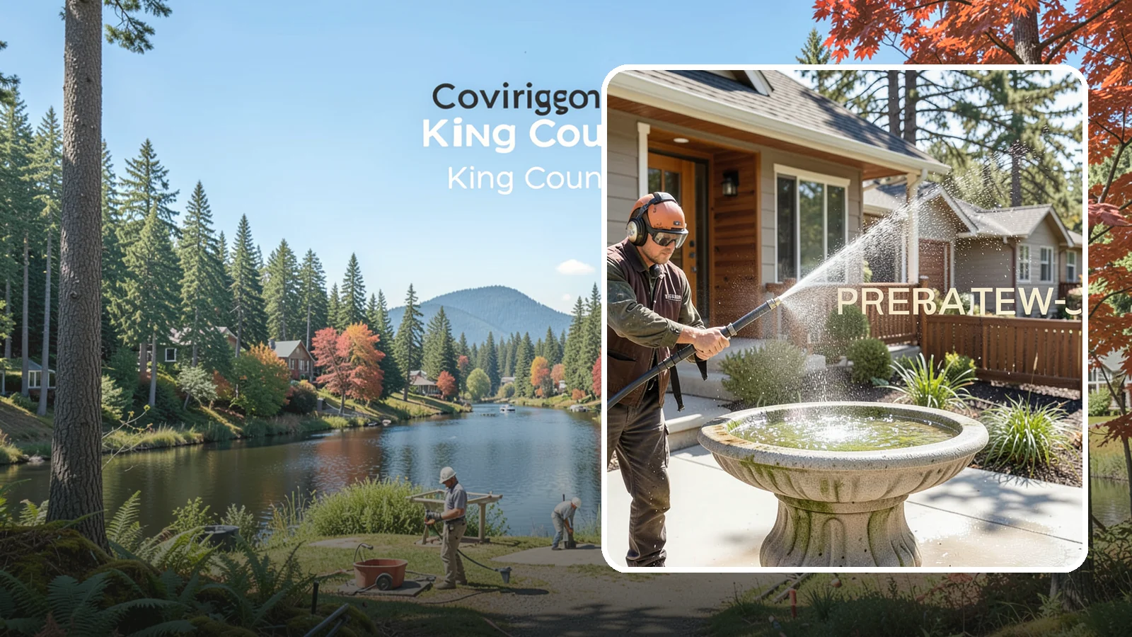 Birdbath Cleaning in Covington, King County, WA - We clean birdbaths to clear algae, mineral scale, and grime from the basin and pedestal for a fresh, healthy water feature.