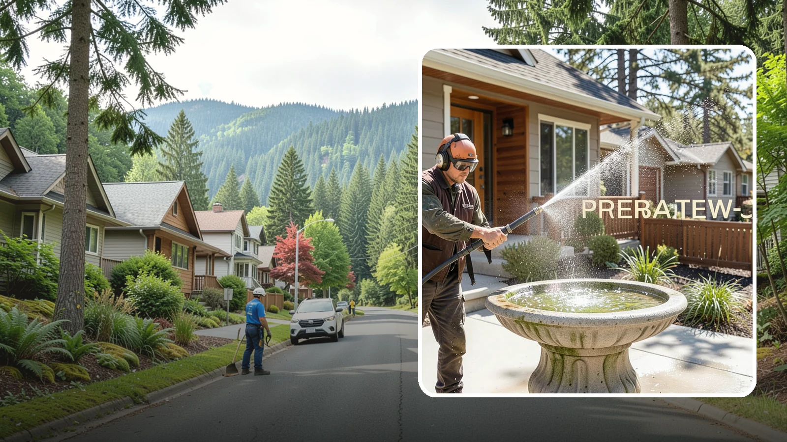 Birdbath Cleaning in Darrington, Snohomish County, WA - We clean birdbaths to clear algae, mineral scale, and grime from the basin and pedestal for a fresh, healthy water feature.