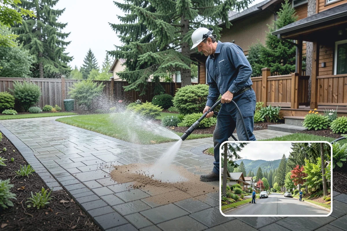 Birdbath Cleaning in Darrington, Snohomish County, WA - Clears the green algae ring from the basin